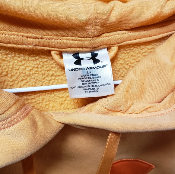 🌻Peach/Orange UA Hoodie - Picture 2 of 2